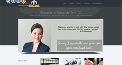 Desktop Screenshot of clairepoleylaw.com
